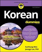 The cover of the Korean for Dummies textbook