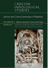 Cracow Indological Studies 27.2