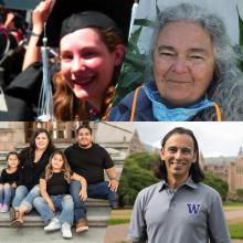 Portraits of first generation students UW faculty and staff