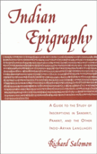 Indian Epigraphy book cover