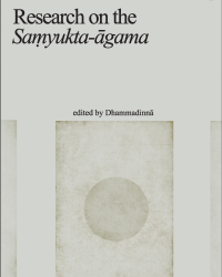 Cover page for volume called Research on the Saṃyukta-āgama