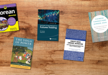 An image of five new books published by UW faculty