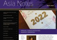 Cover of Asia Notes 2022 newsletter
