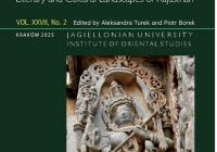Cracow Indological Studies 27.2