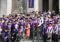 Group photo from Long Journey Home Ceremony in 2008.