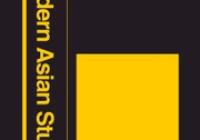 cover of Modern Asian Studies
